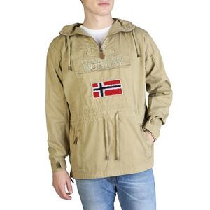 Geographical Norway Anorak Jacket Stone Men Brown Jackets